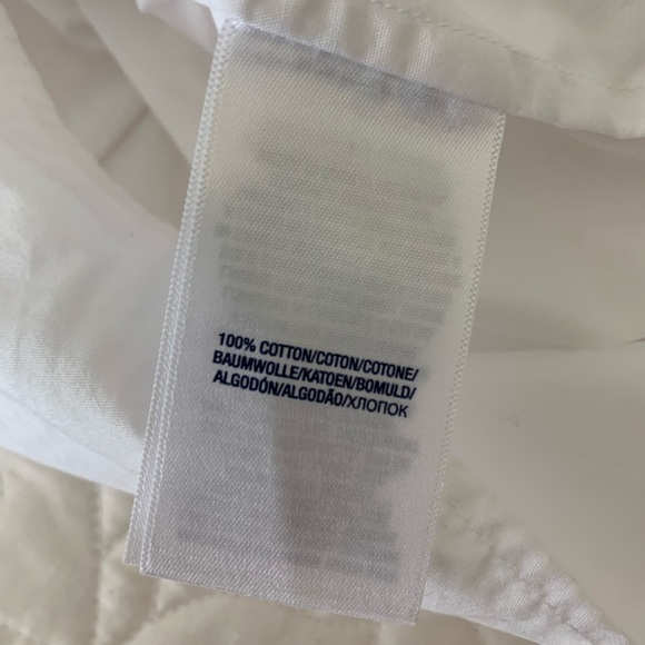 Ralph Lauren girls ruffle button down- size 5 - Picture 5 of 5